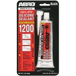 SS-1200-BLK-3-RW, Герметик 1200 силиконовый черный 85 г SS-1200-BLK-3-RW ABRO, шт