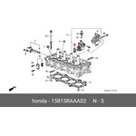 15815RAAA02, Прокладка электромагнитного клапана VTEC