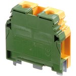 Клемма винтовая M35/16.P 35мм.кв. желто-зеленая
