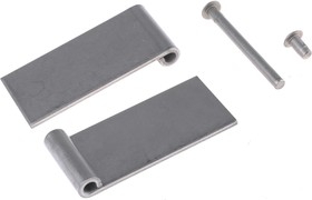 Stainless Steel Flag Hinge with a Lift-off Pin, 40mm x 80mm x 3mm