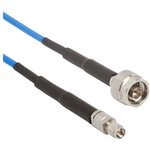 095-909-168M100, RF Cable Assemblies N-Type Plg to SMA Pg 18GHz Cable 1.0M