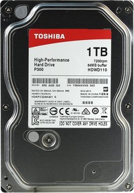 Фото 1/10 Жесткий диск Toshiba 1TB HDWD110UZSVA