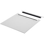 7826825, TS Series RAL 7035 Sheet Steel Roof Plate, 800mm W for Use with TS, VX ...