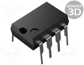 MIC4424ZN, Gate Drivers 3A Dual High Speed MOSFET Driver