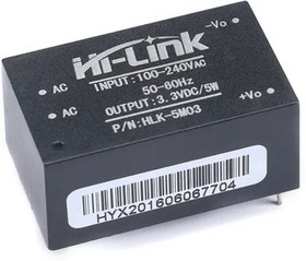AC-DC преобразователь HLK-5M03 220В 3.3В 5Вт