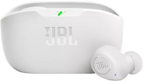 Фото 1/10 Гарнитура внутриканальные JBL Wave Buds белый беспроводные bluetooth в ушной раковине (JBLWBUDSWHT)