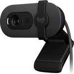 Камера Web Logitech HD Webcam Brio 90 графитовый 2Mpix (1920x1080) USB2.0 с ...