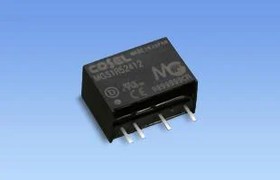 MGS62412, Isolated DC/DC Converters - Through Hole 6W 18-36Vin 12Vout 0.5A TH