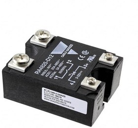Фото 1/3 RA4825-D12, Solid State Relays - Industrial Mount SSR ZERO SW 480V 25A