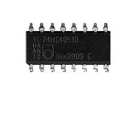 74HC574D,652 Octal D Type Flip Flop IC, 3-State, 20-Pin SOIC
