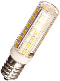 Фото 1/5 25898, Лампа светодиодная LED 7вт Е14 теплый прозрачный цилиндр