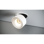 Quest Light Светильник встраиваемый, поворотный, белый с черной вставкой, LED 8w 3000K 580lm, IP20 LINK R mini white