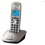 Panasonic KX-TG2511RUN (золото/платиновый) {АОН, Caller ID,спикерфон на ...