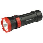 Ultraflash LED3849 (фонарь аккум.220В, черный, 1 LED, 2 реж.,SLA, пластик, коробка)