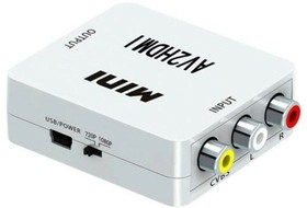 Адаптер аудио-видео PREMIER 5-985, HDMI (f) - 3хRCA (f) , ver 1.4, белый [5-985w]