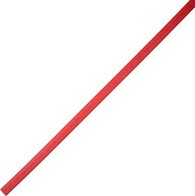 Фото 1/9 26-1804, Трубка термоусаживаемая СТТК (3:1) двустенная клеевая 18,0/6,0мм, красная, упаковка 10 шт. по 1м REX