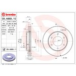 09.A868.10, 09.A868.10_диск тормозной передний!\ Mitsubishi L200 2.5Di-D 06