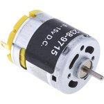 Geared DC Motor, 5.75 W, 6 → 15 V dc, 58.8 gcm, 10668 rpm, 2.31mm Shaft Diameter