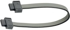 Connecting line, 200 mm, socket straight to socket straight, 0.129 mm², AWG 26, 839017