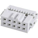 71600-126LF, Quickie IDC Receptacle, Wire to Board connector -Double row - 26 ...