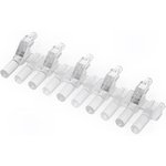 1272.1010 MENTOR, PCB Mounted 10-Way LED Light Pipe, Clear Round Lens