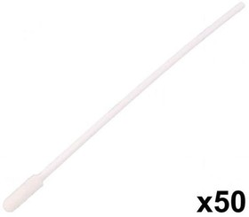 Фото 1/4 CF3050, Foam Cotton Bud & Swab, PP Handle, For use with Precision Cleaning, Length 154mm, Pack of 50