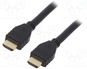 58266, Кабель; HDMI 2.0; вилка HDMI,вилка micro HDMI; 5м; черный