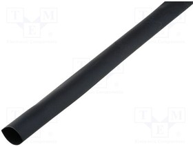 CB-DWT(4X) 16MM 1M BLACK, Термоусадочная трубка: с клеем: 4: 1: 16мм: L: 1000мм: черный