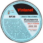 Изолента самослипающаяся SF38 Vintanet, 25мм х 10 м х 0,8 мм