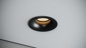 Фото 1/2 Quest Light Светильник встраиваемый, черный, под лампу GU10, IP20 SINGLE LD black