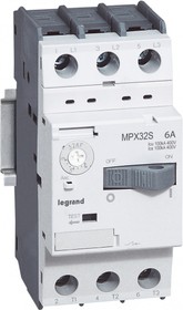 Legrand Автоматический выключатель для защиты электродвигателей MPX3 T32S 1A 100kA
