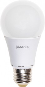 Фото 1/4 Jazzway Лампа светодиодная (LED) «груша» d60мм E27 240° 11Вт 220-230В матовая нейтральная холодно-белая 5000К