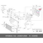 25385-1U000, Резистор HYUNDAI Tucson (09-),ix35 (10-),Sonata NF (08-) ...