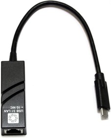Фото 1/2 5bites Кабель-адаптер UA3C-45-07BK USB3.1 сетевая карта / RJ45 1G / BLACK