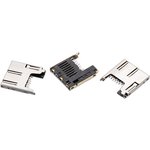 693071010811, Memory Card Connector, Push / Push, MicroSD, Poles - 8