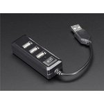 2998, Adafruit Accessories USB Mini Hub with Power Switch