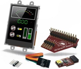 Фото 1/6 SK-24PTU-PI, PICASO 4DGL Starter Kit with 2.4in Resistive Touch Screen