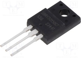 SBRF30150CT, Diode: Schottky rectifying; THT; 150V; 30A; ITO220AB; tube; Ir: 1mA