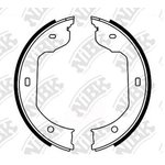 fn0589, Колодки тормозные барабанные