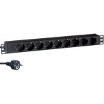 Блок розеток горизонтальный ExeGate ServerPro PDU-19H905 Al-9S-EU3, 19", 1U ...