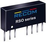 RSO-0505S/H2, Isolated DC/DC Converters - Through Hole 1W DC/DC 2kV REG 2:1 4.5-9Vin 5Vout