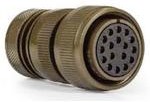 CA3106E28-11S-B-15, Conn Circular SKT 22 POS Crimp ST Cable Mount 22 Terminal 1 Port Automotive