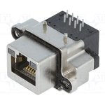 MRJR-5380-01, Modular Connectors / Ethernet Connectors Rcpt, RJ45 PCB tail R/A ...