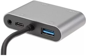 Фото 1/5 Aopen/Qust Кабель ACU4511 Адаптер USB Type-Cm-- VGA, HDMI 4k*30Hz, USB3.0, PD, Audio, iOpen (Aopen/Qust) ACU4511 [4895182217928]