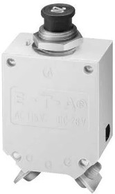 482-G111-K1M1-A1S0-40A, Circuit Breaker Thermal Manual Actuation Metric Screw Term. 115VAC/28VDC 1P 40A