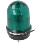Q100L-12/24-G, Сигнализатор: световой, зеленый, Q100L, 10-30ВDC, IP65, d97x150мм