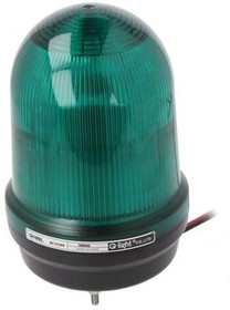 Фото 1/2 Q100L-12/24-G, Сигнализатор: световой, зеленый, Q100L, 10-30ВDC, IP65, d97x150мм