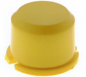 Фото 1/2 1D04, Switch Cap, Round, Yellow