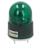 S100R-24-G, Сигнализатор: световой, мигалка вращающаяся, зеленый, S100, 24ВDC