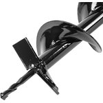 56022, Шнек для грунта E-100, диаметр 100мм, длина 800мм,соединение 20мм ...